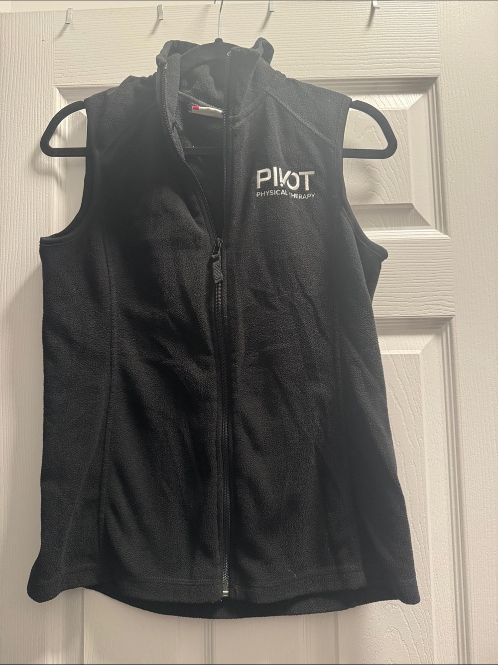 PIVOT Physical Therapy Women's Black Fleece Vest